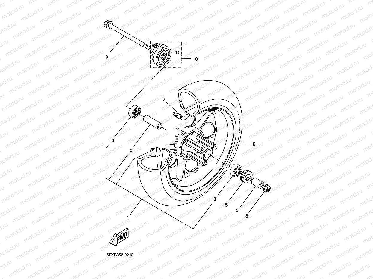 FRONT WHEEL