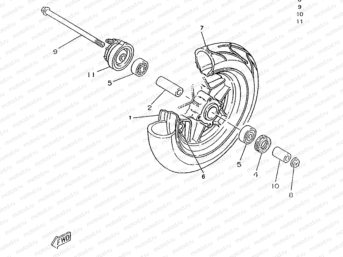 FRONT WHEEL