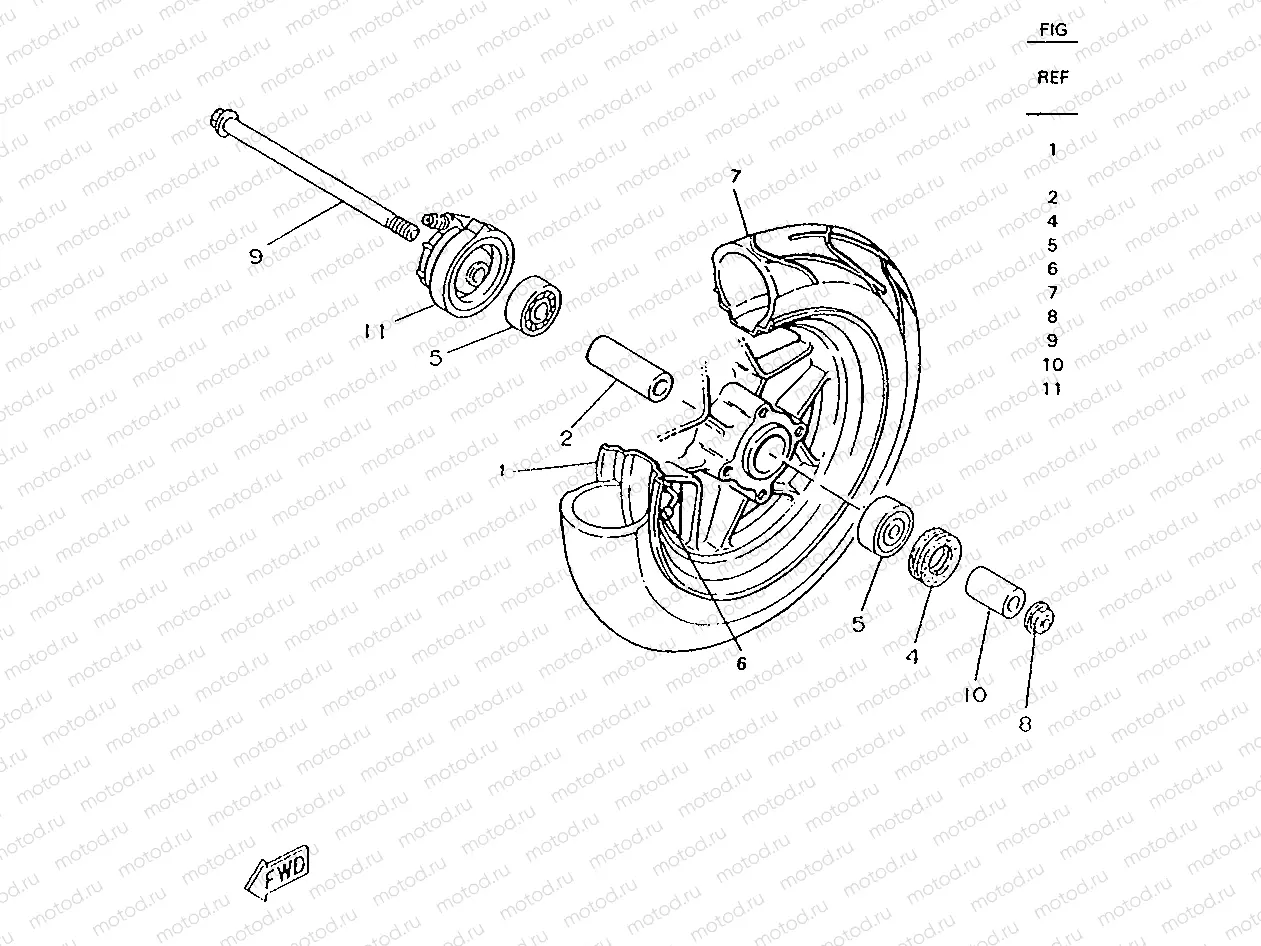 FRONT WHEEL