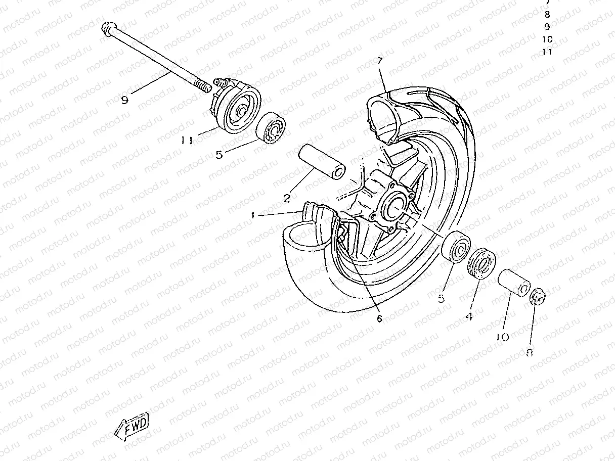 FRONT WHEEL