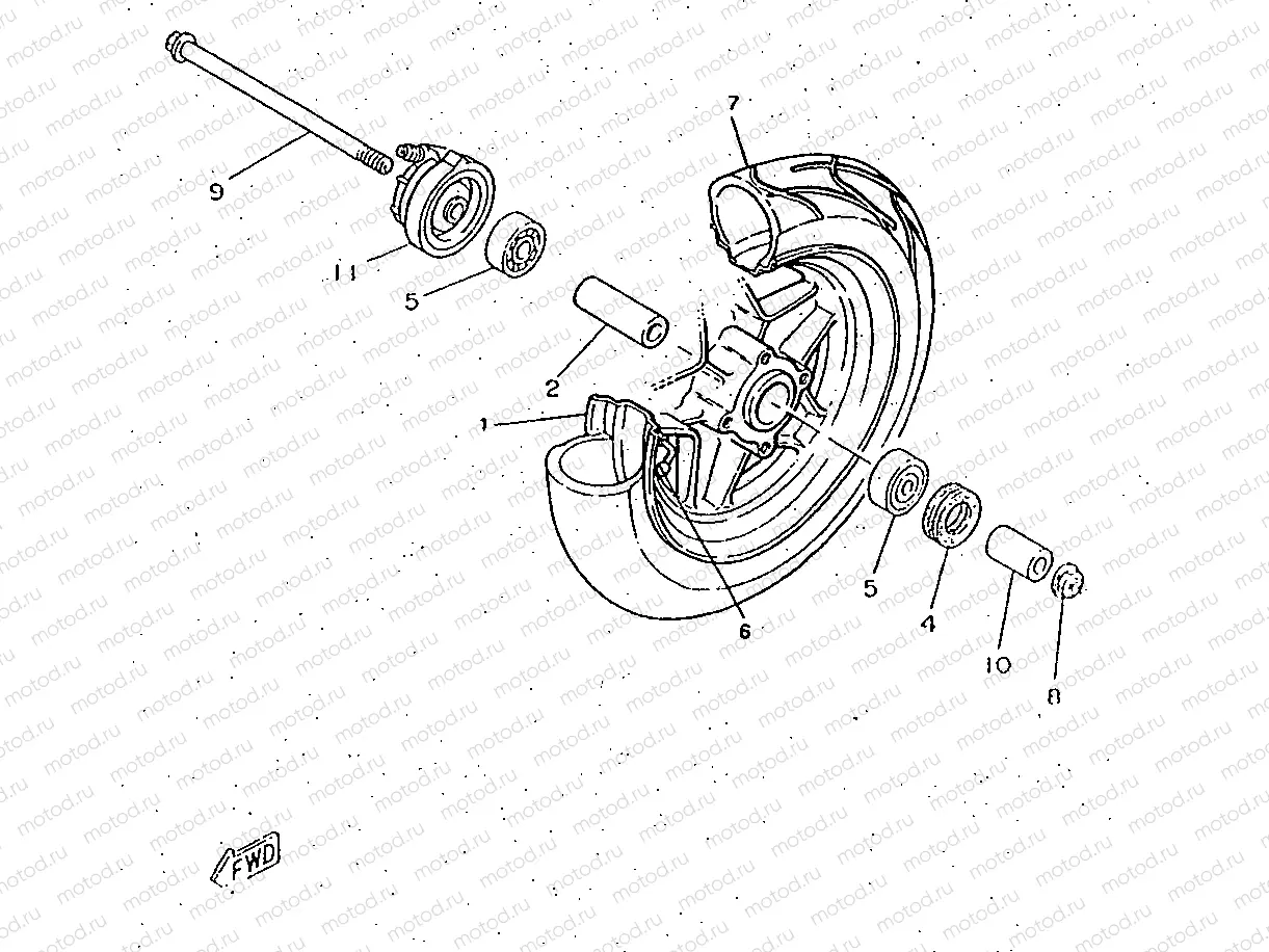 FRONT WHEEL