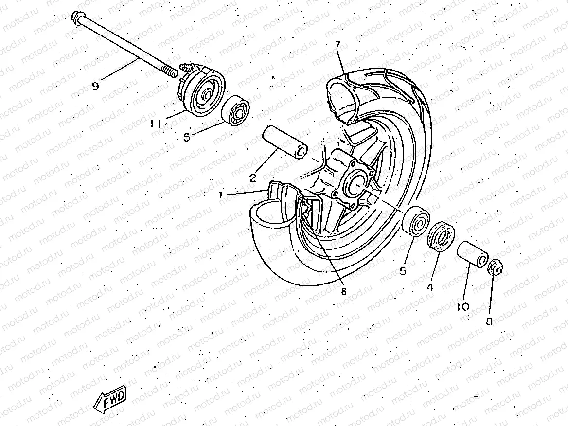 FRONT WHEEL