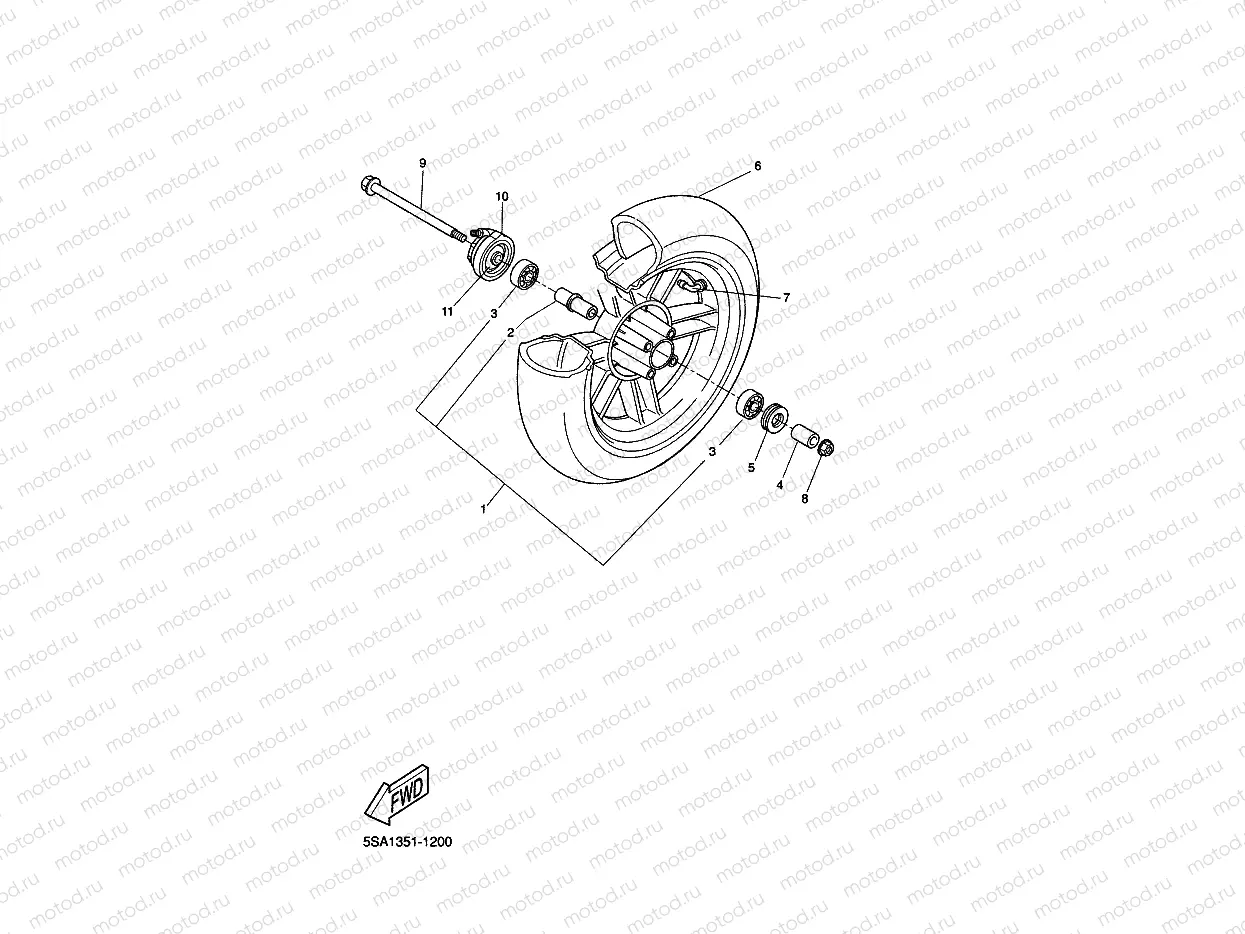 FRONT WHEEL