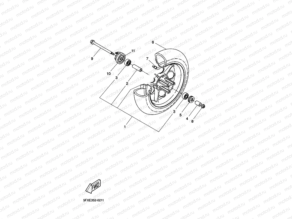 FRONT WHEEL