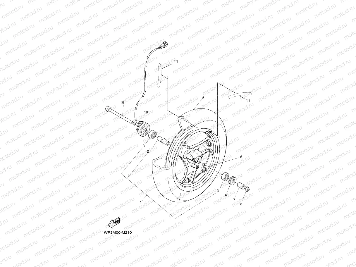 FRONT WHEEL