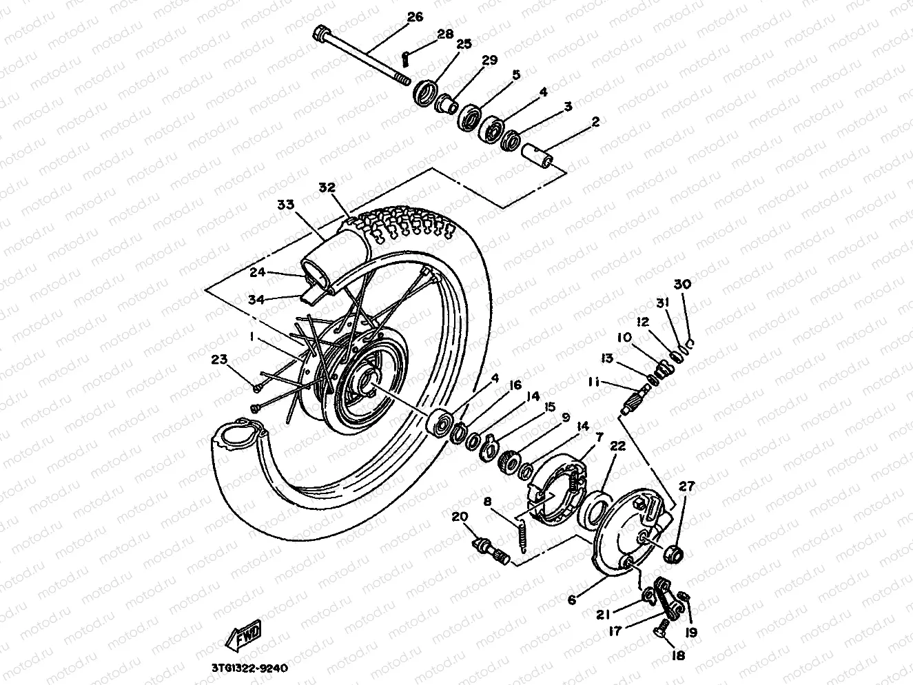 FRONT WHEEL
