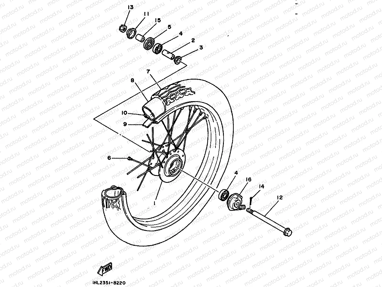 FRONT WHEEL