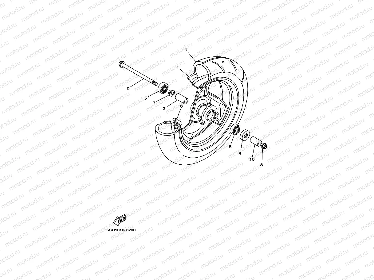 Front wheel