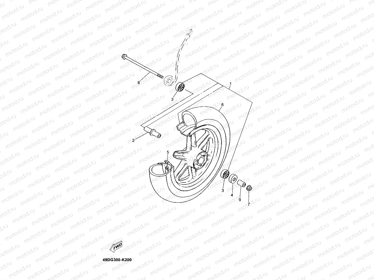FRONT WHEEL