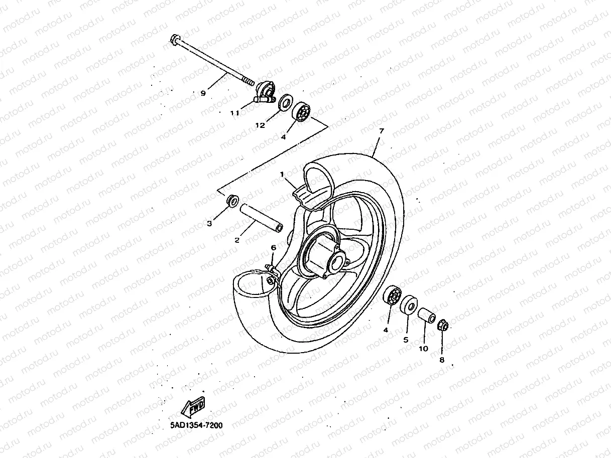 FRONT WHEEL