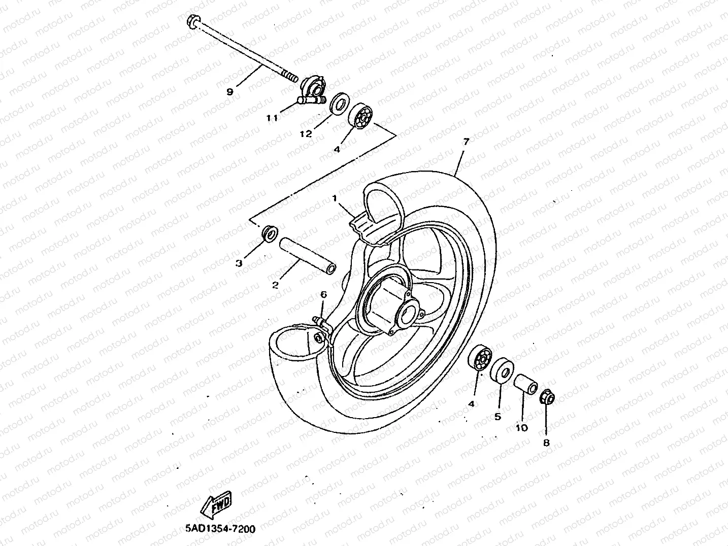 FRONT WHEEL