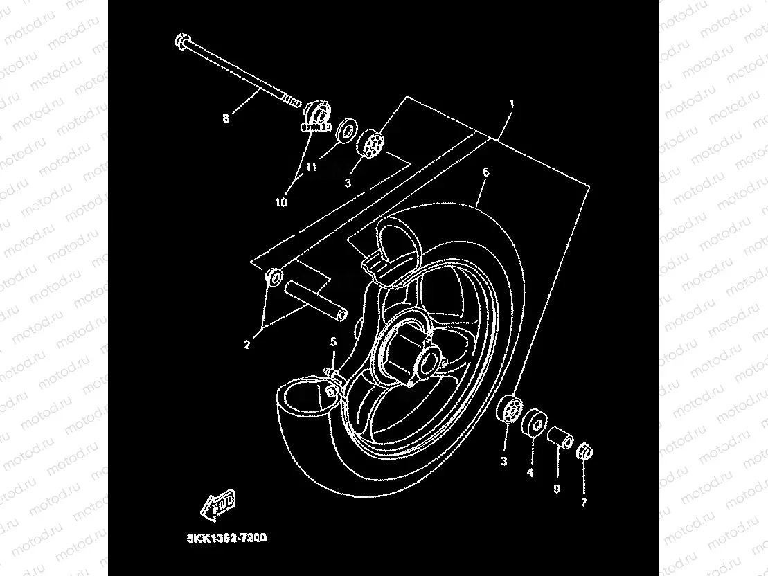 FRONT WHEEL