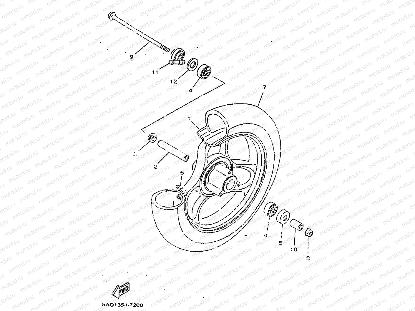 FRONT WHEEL
