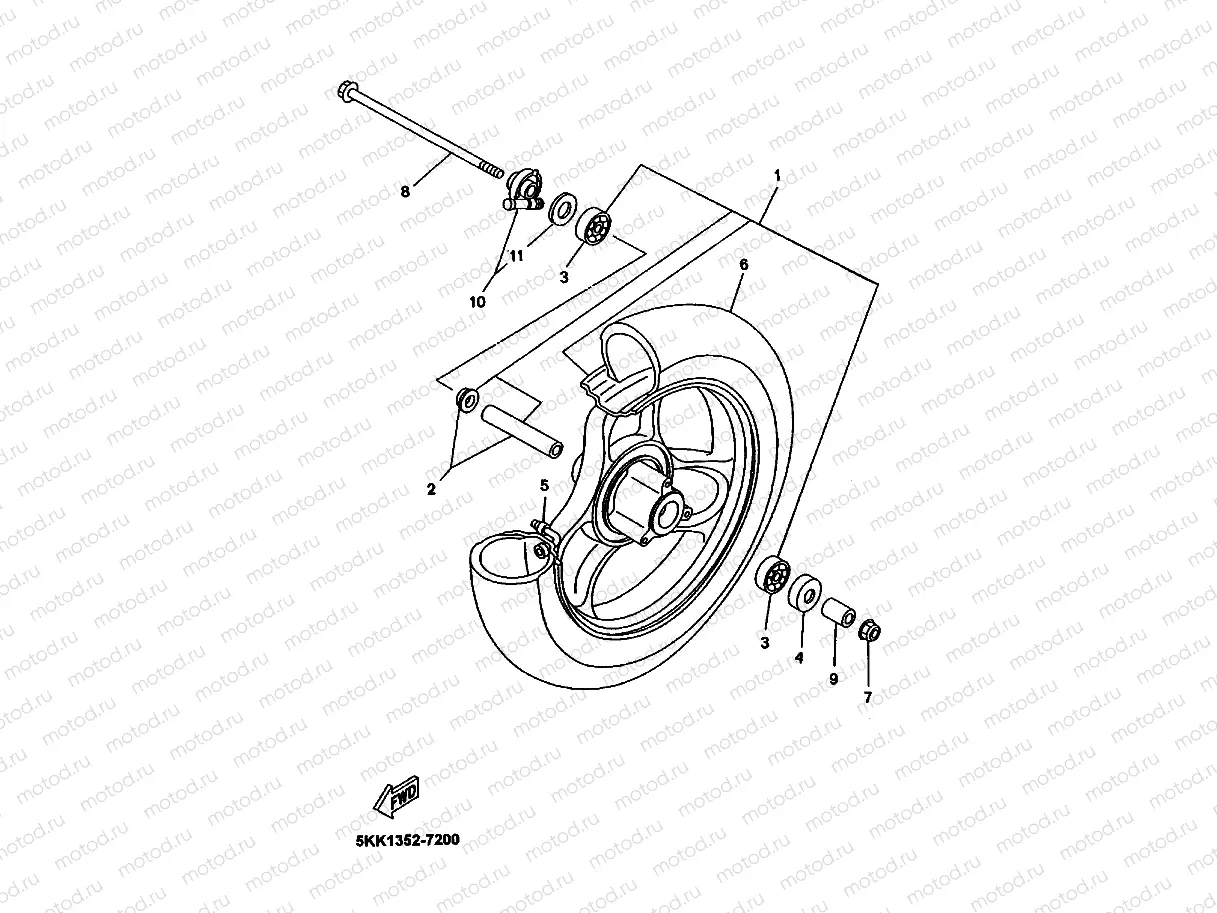 FRONT WHEEL