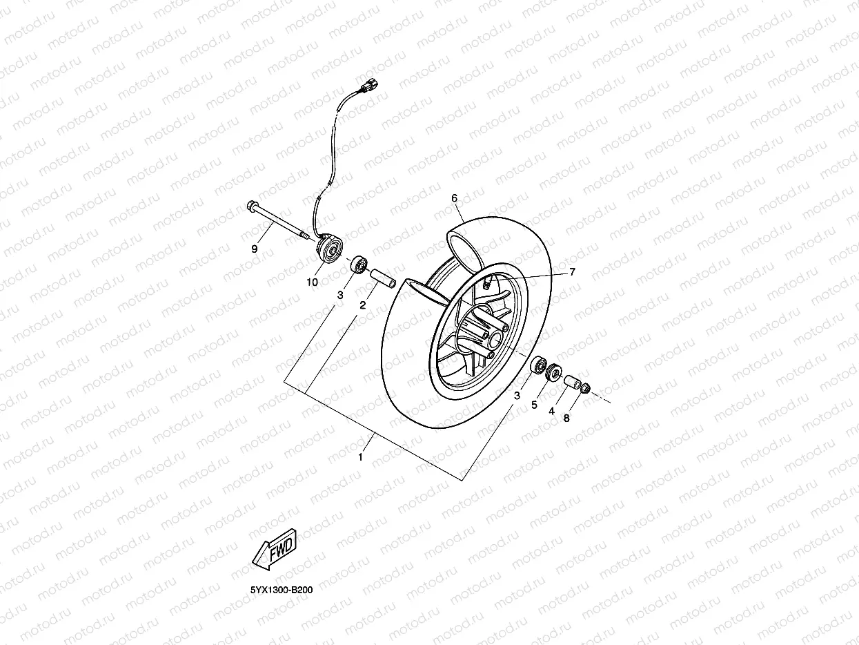 FRONT WHEEL
