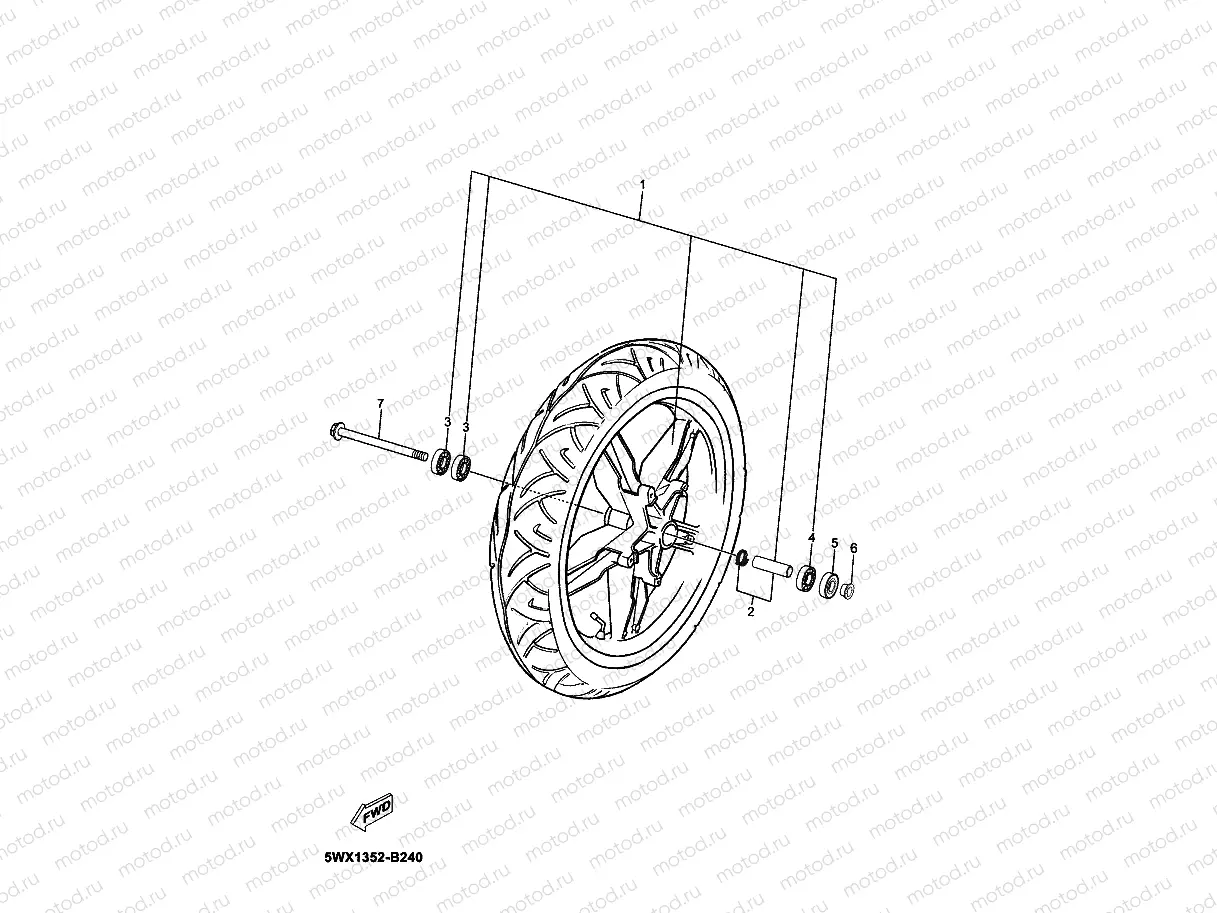 FRONT WHEEL