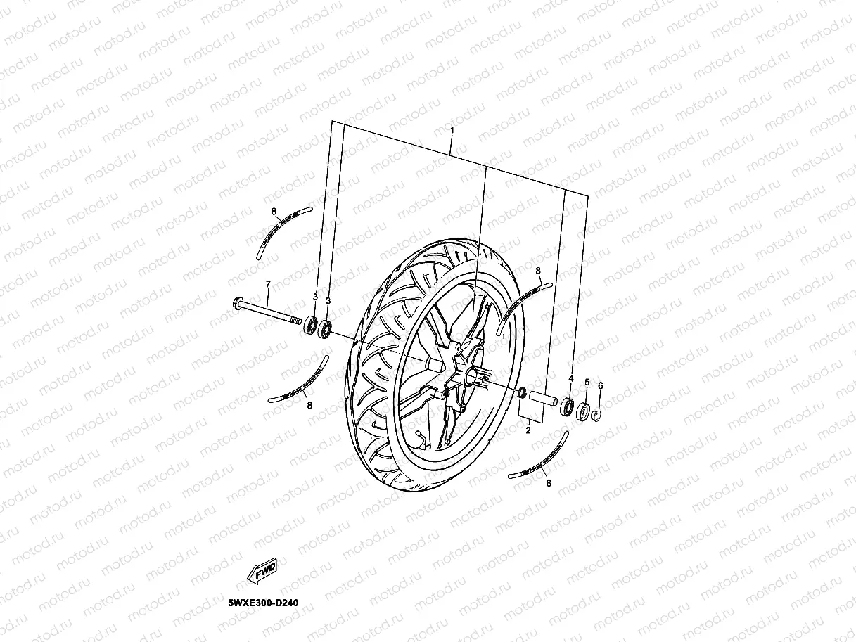 FRONT WHEEL