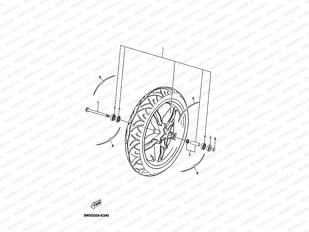 FRONT WHEEL