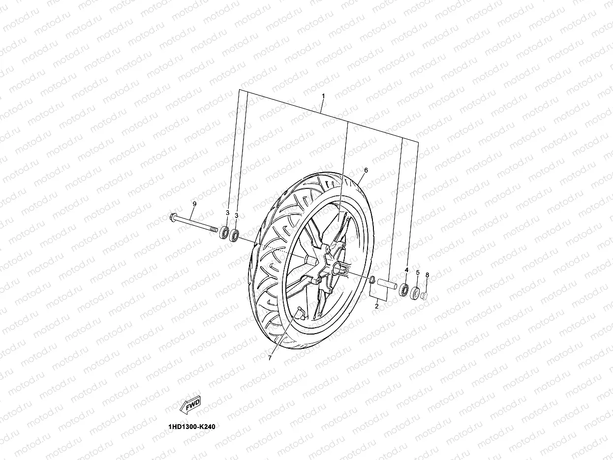 FRONT WHEEL