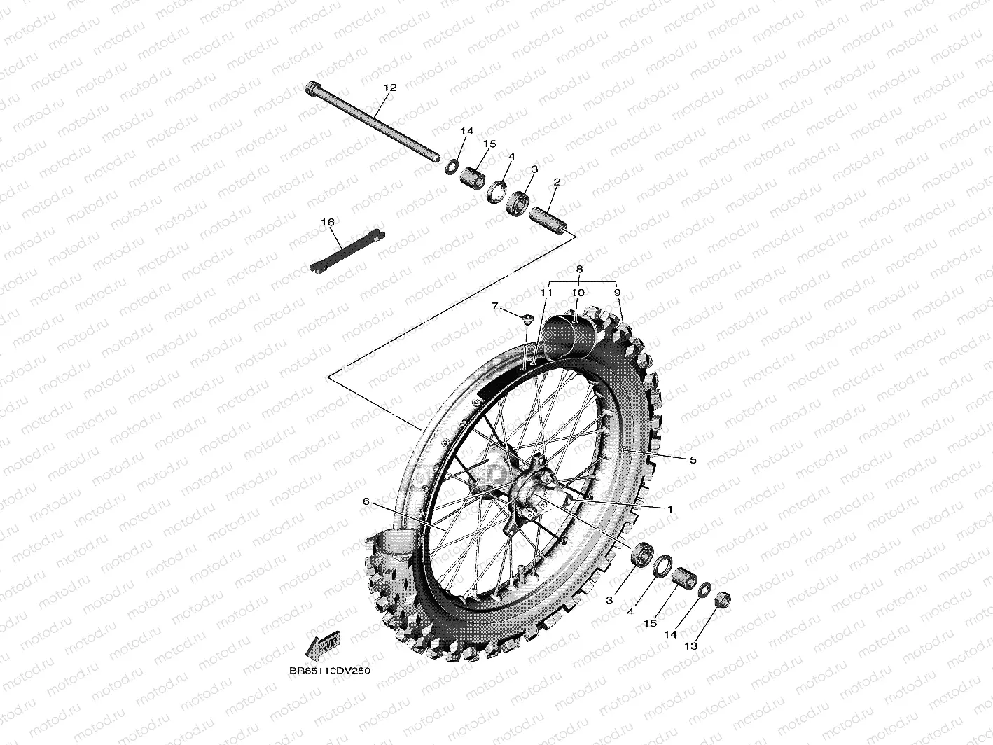 FRONT WHEEL