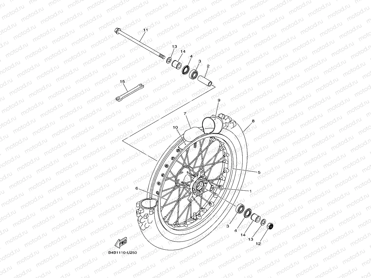 FRONT WHEEL