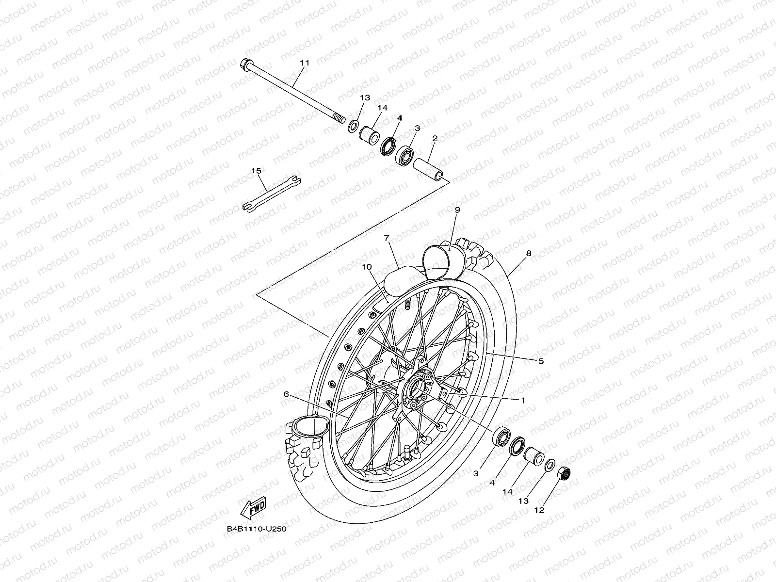 FRONT WHEEL
