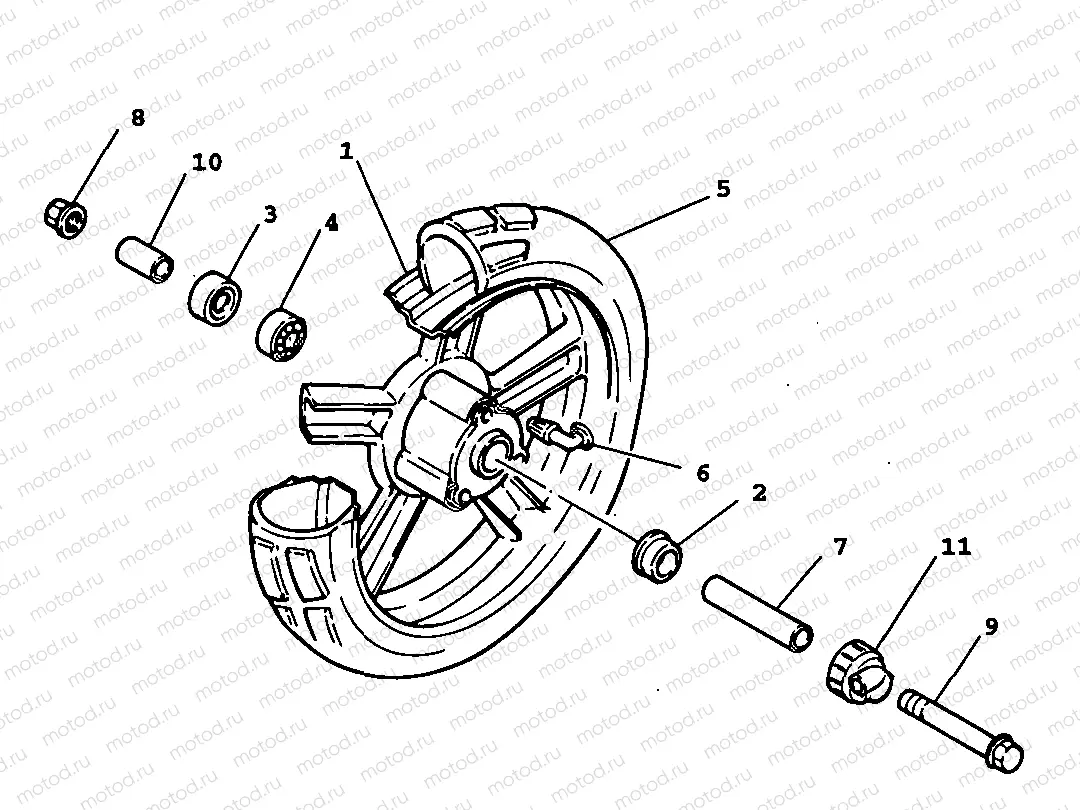 FRONT WHEEL