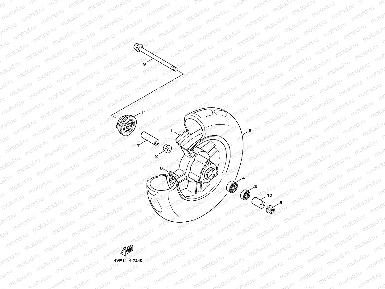 FRONT WHEEL