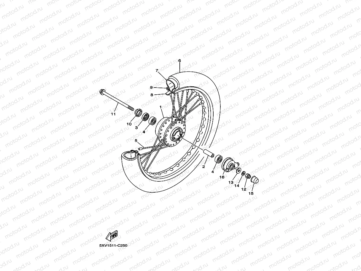 FRONT WHEEL