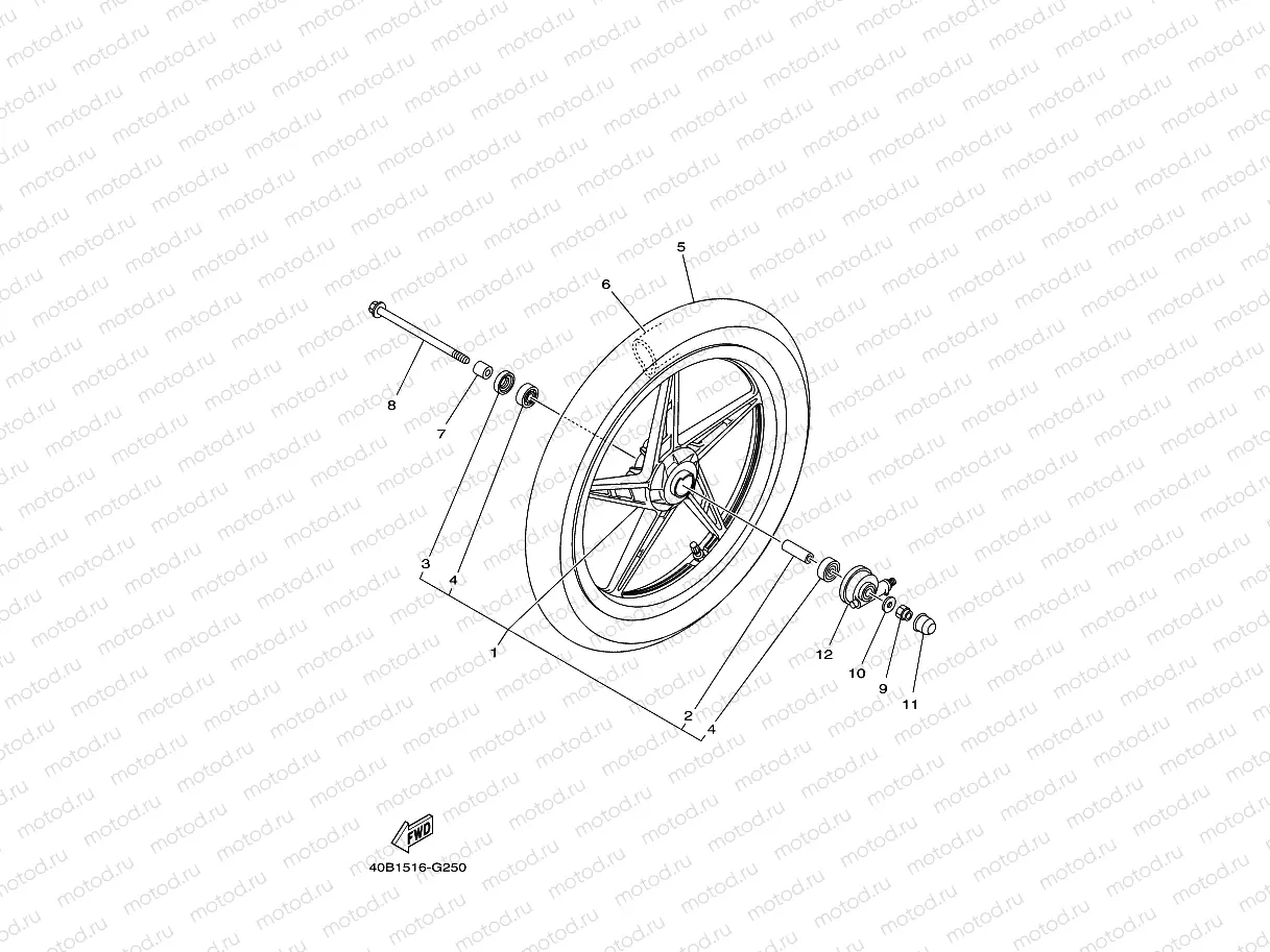 FRONT WHEEL