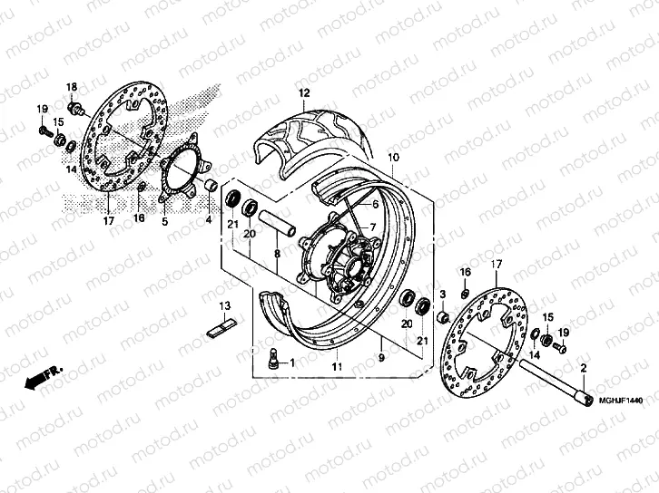 FRONT WHEEL