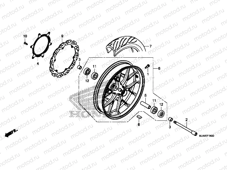 FRONT WHEEL