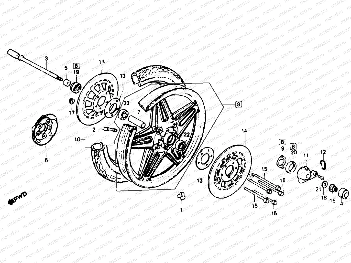 FRONT WHEEL
