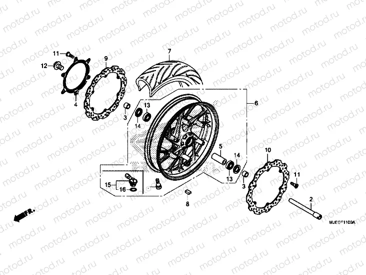 FRONT WHEEL