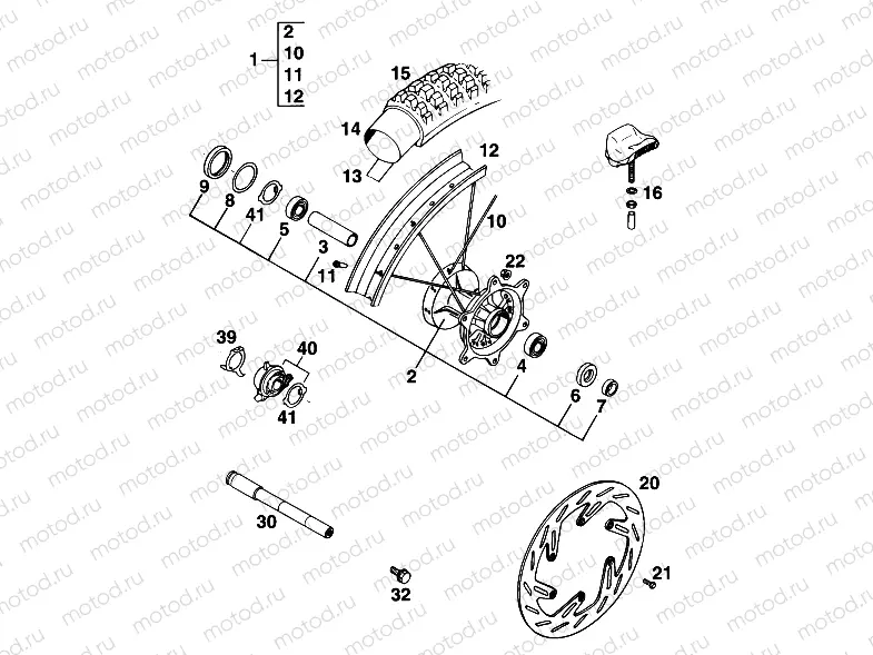FRONT WHEEL