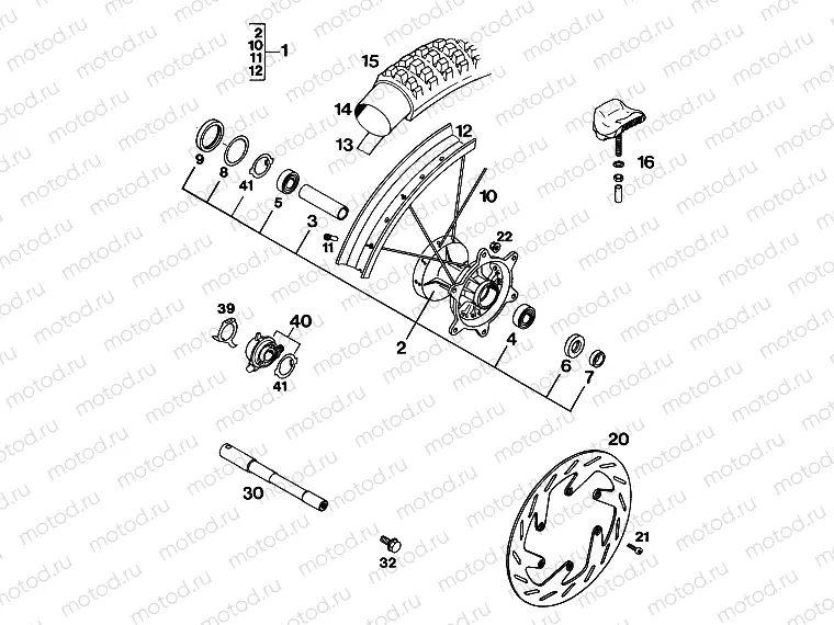 FRONT WHEEL