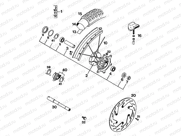 FRONT WHEEL