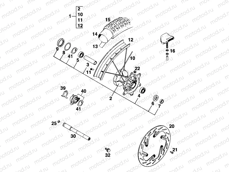 FRONT WHEEL