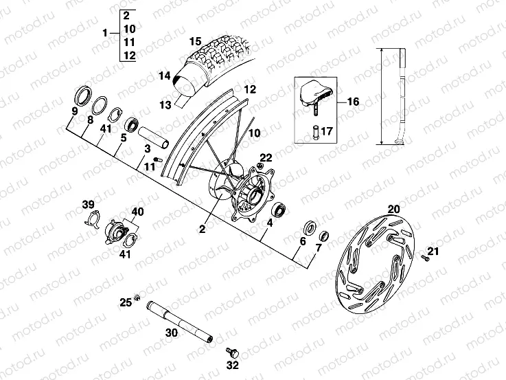 FRONT WHEEL