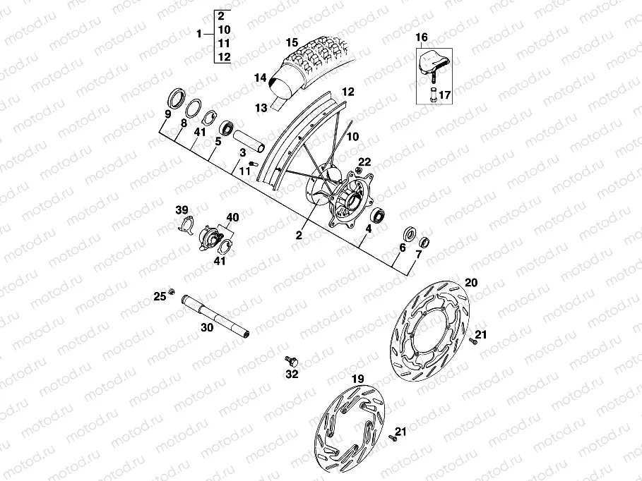 FRONT WHEEL