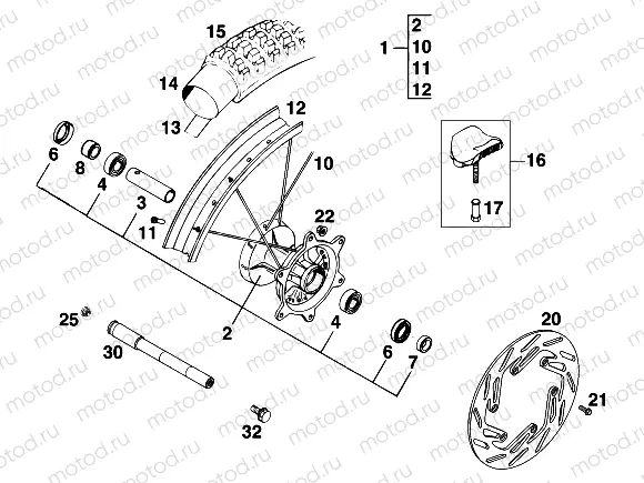 FRONT WHEEL