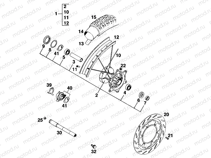 FRONT WHEEL