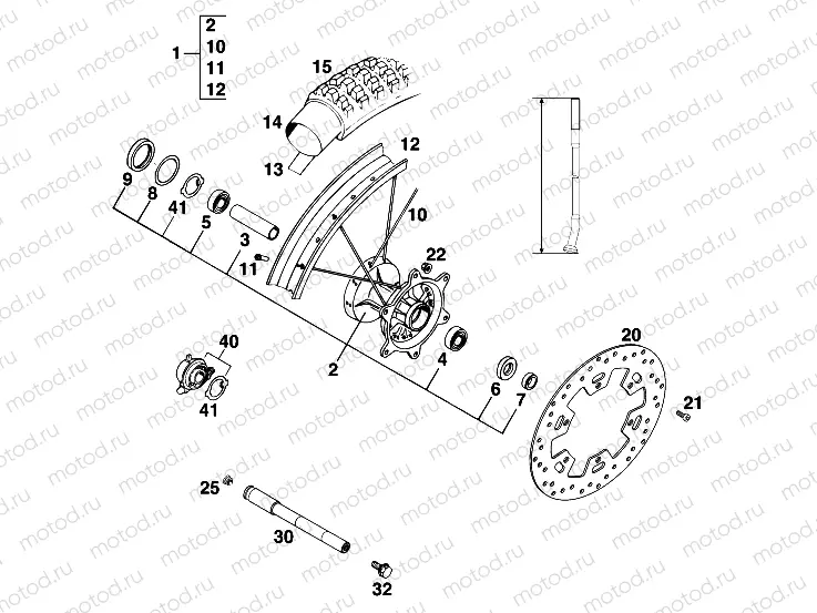 FRONT WHEEL