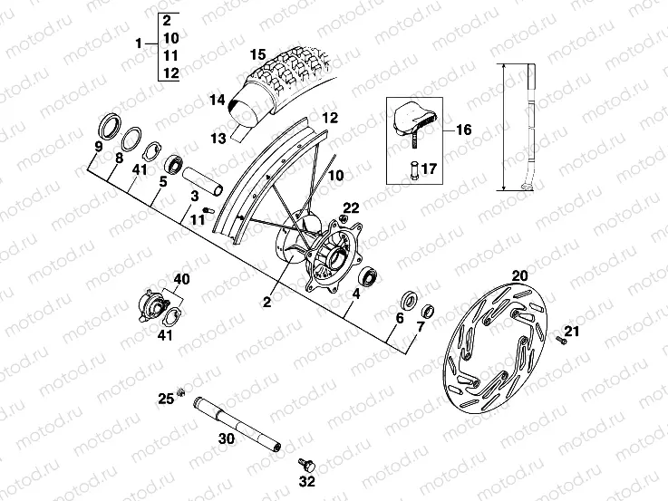 FRONT WHEEL