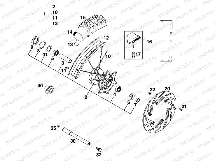 FRONT WHEEL