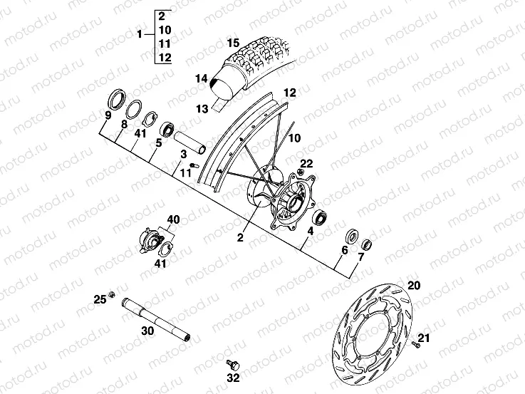 FRONT WHEEL