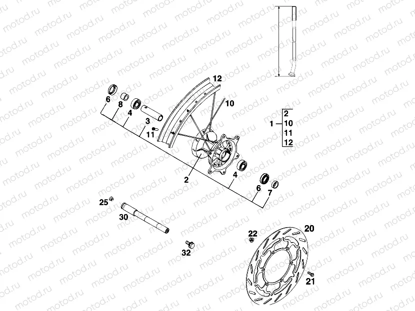 FRONT WHEEL