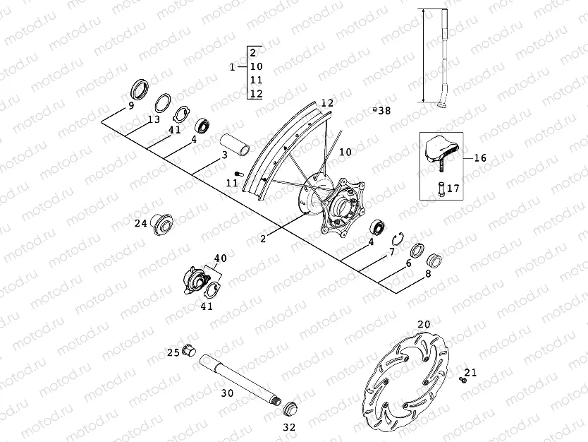 FRONT WHEEL