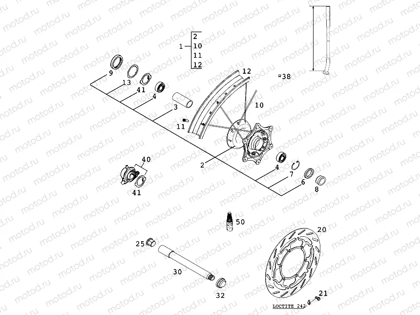 FRONT WHEEL