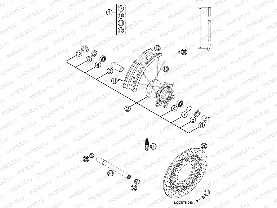 FRONT WHEEL